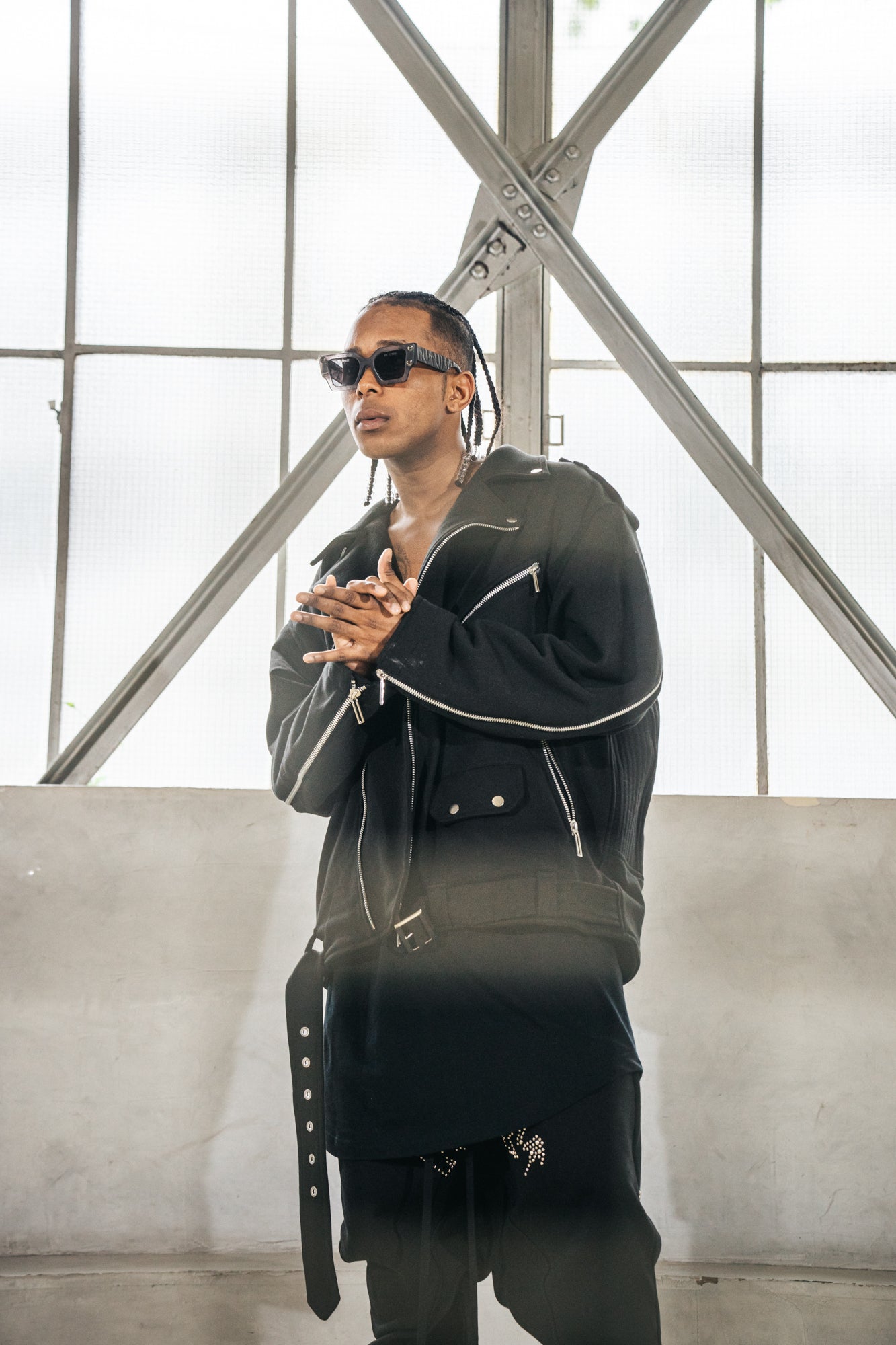 Cut&Sew Riders Jacket