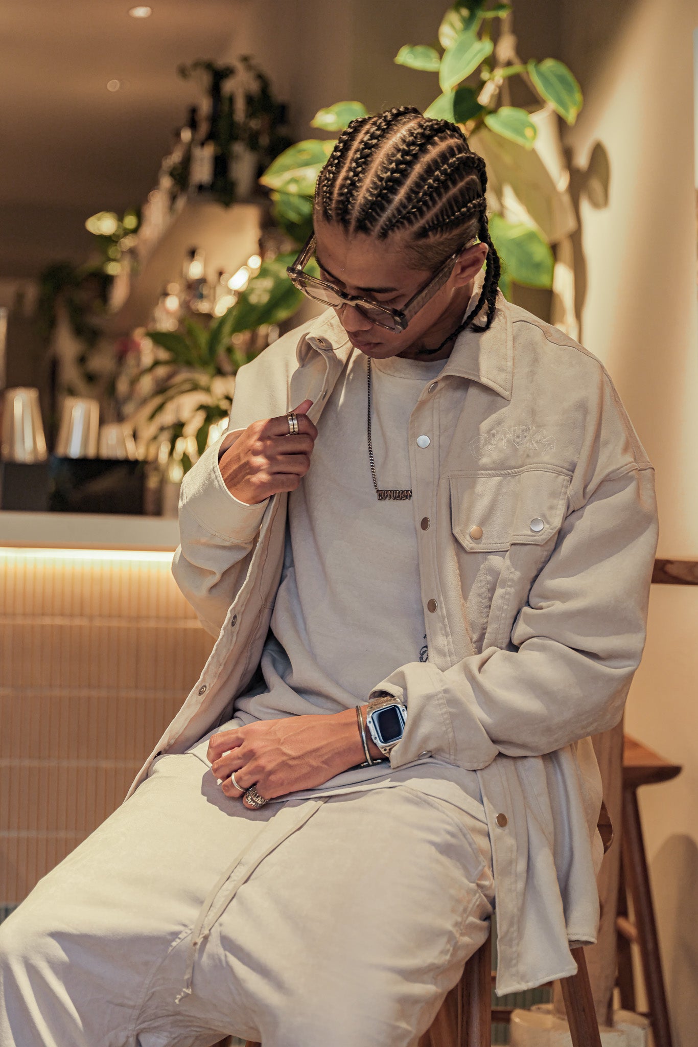 Artificial Leather Shirt '24