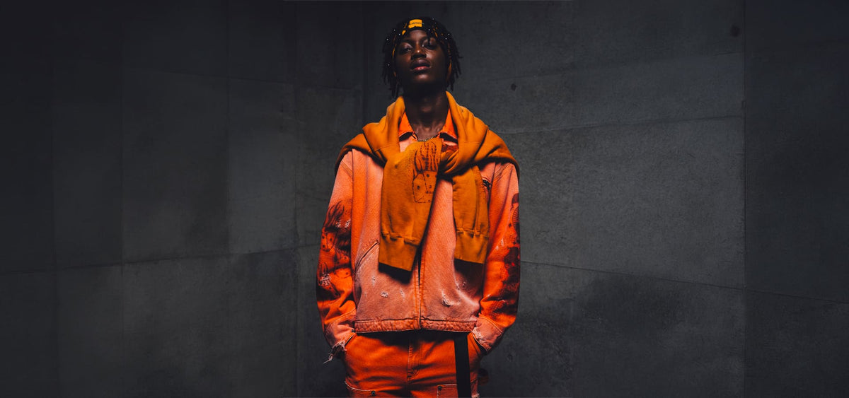 CATALIST 26AW — Orange layered jacket look
