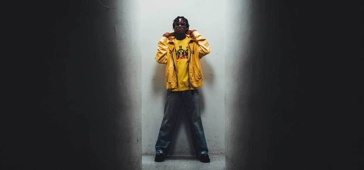 CATALIST 26AW — Yellow hoodie look
