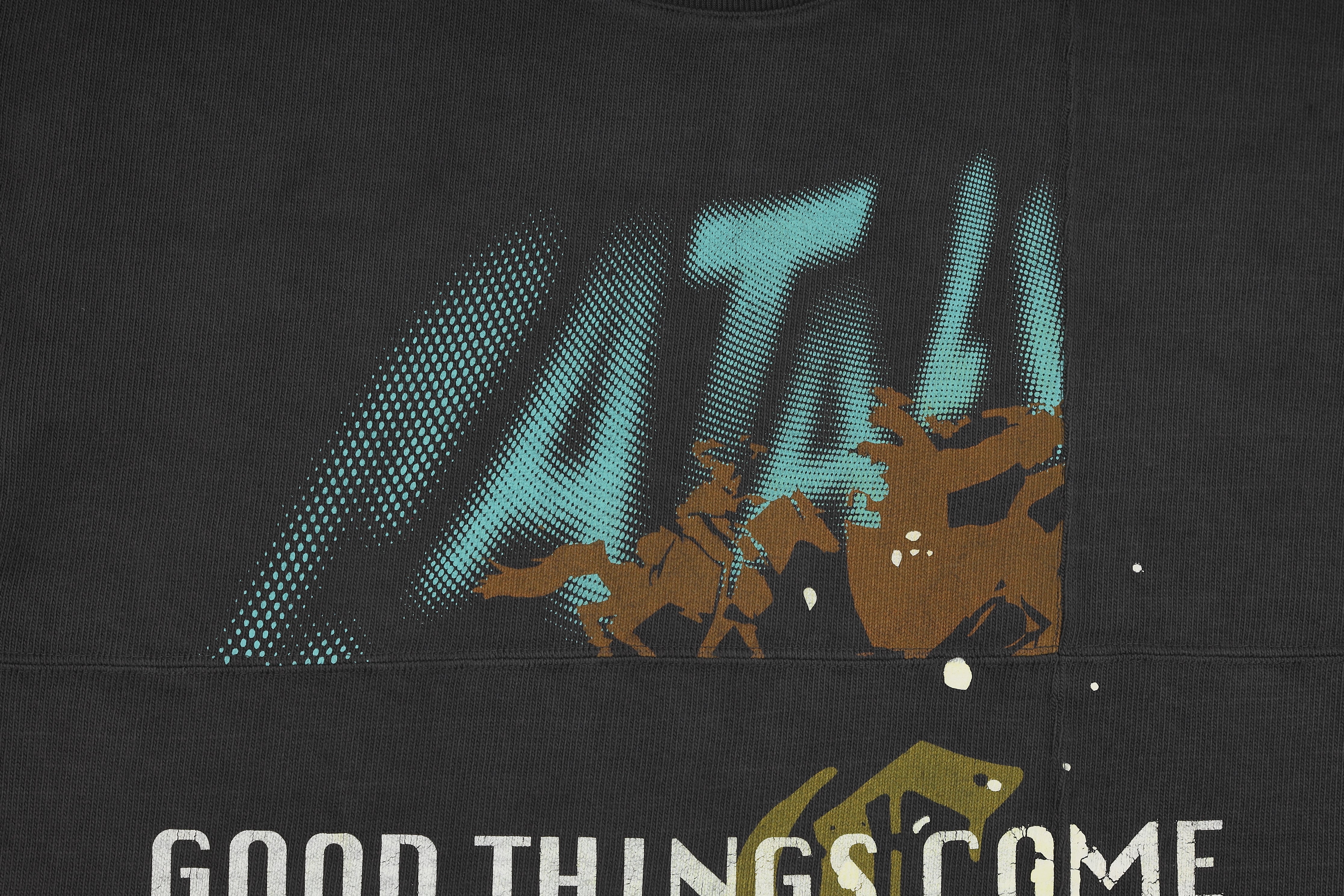 CROSS TEE 'HORSE & MOTORCYCLE'