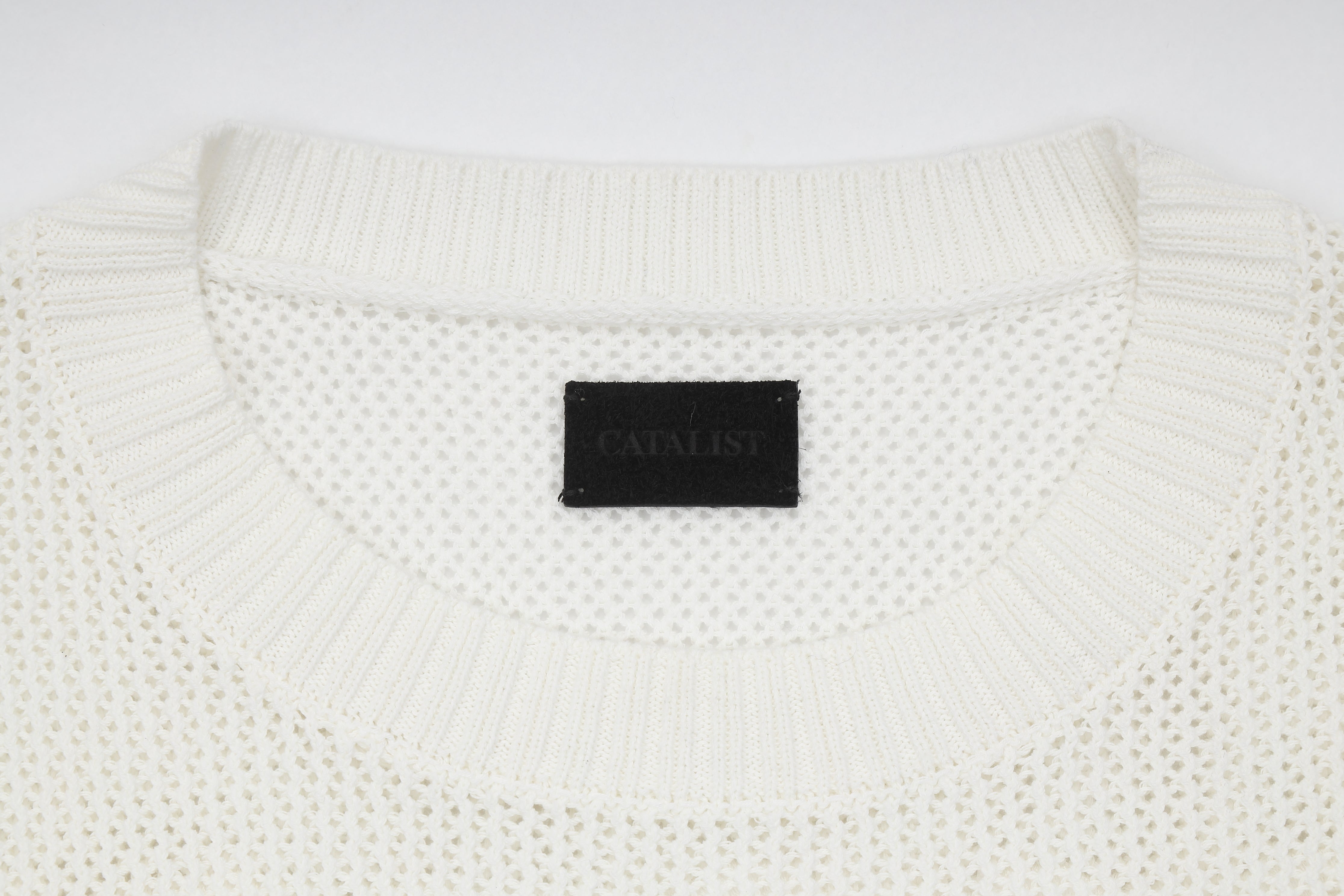 LOGO BASKET KNIT TEE