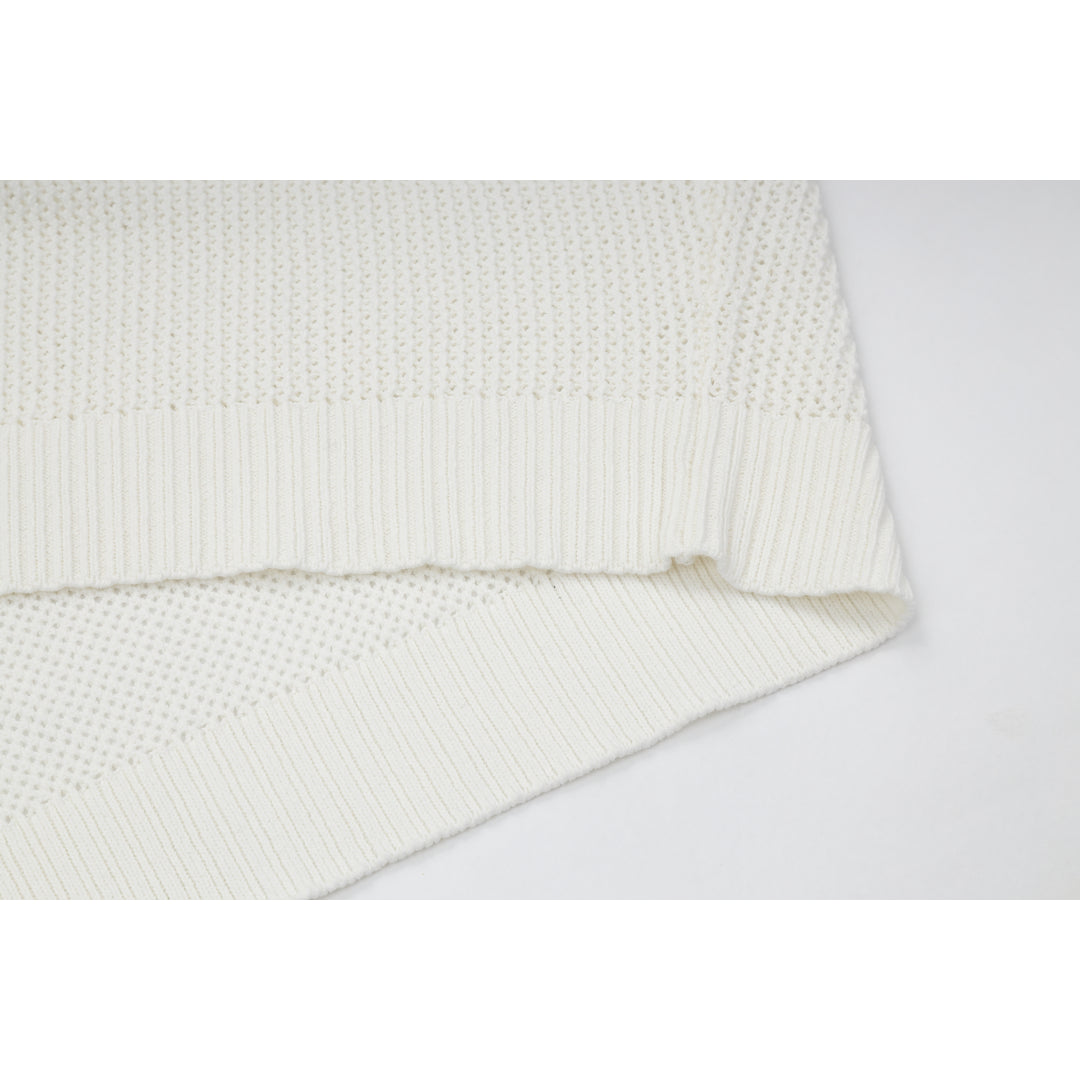 LOGO BASKET KNIT TEE image 7