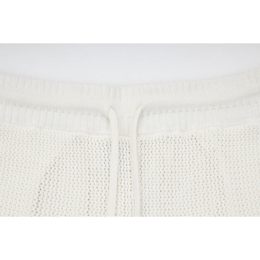 BASKET KNIT SHORTS image 5