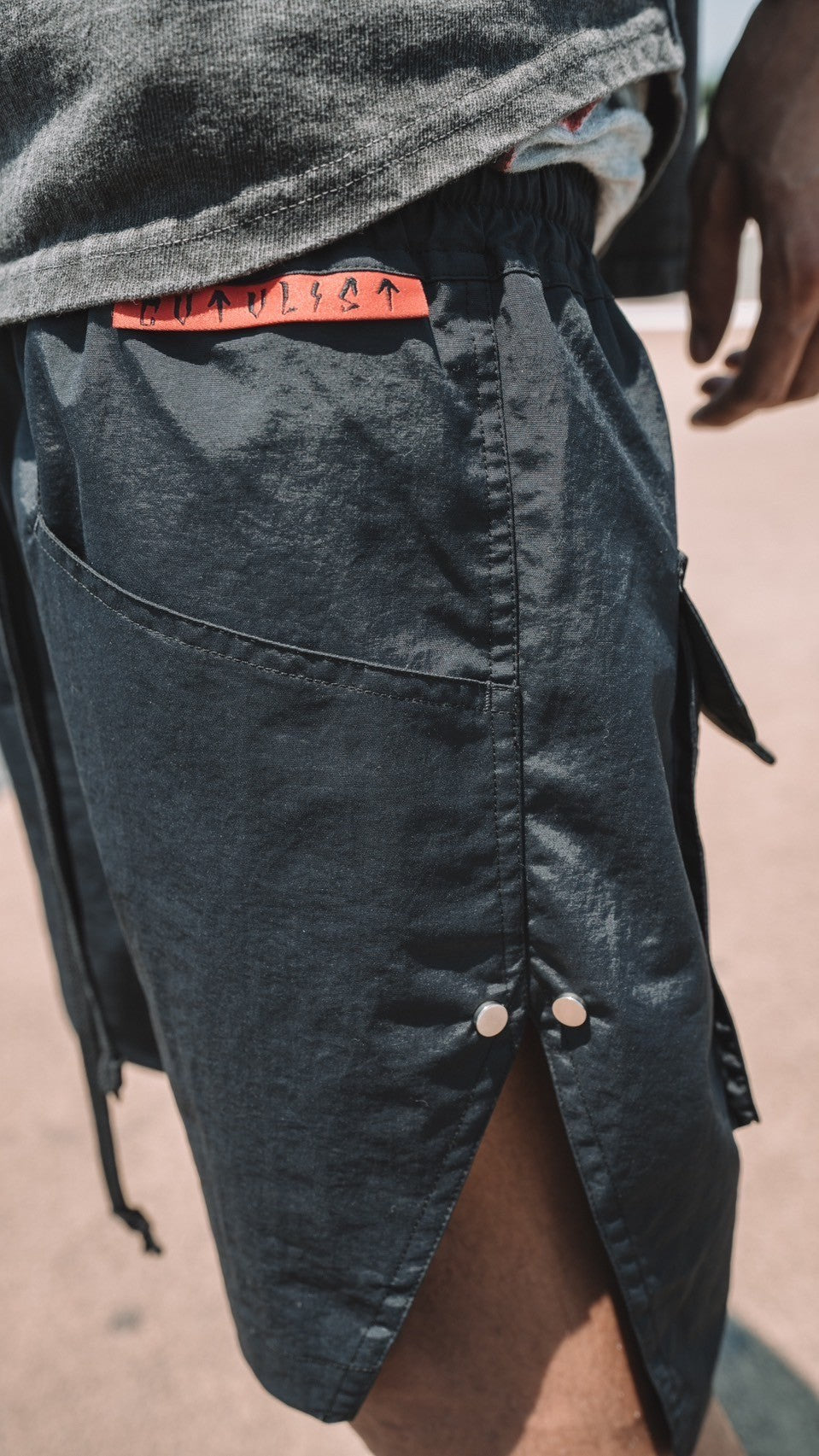 Big Slit Cargo Shorts