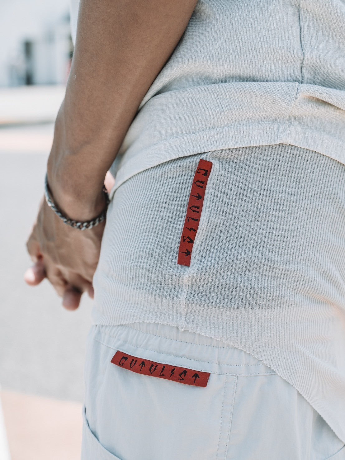 Big Slit Cargo Shorts