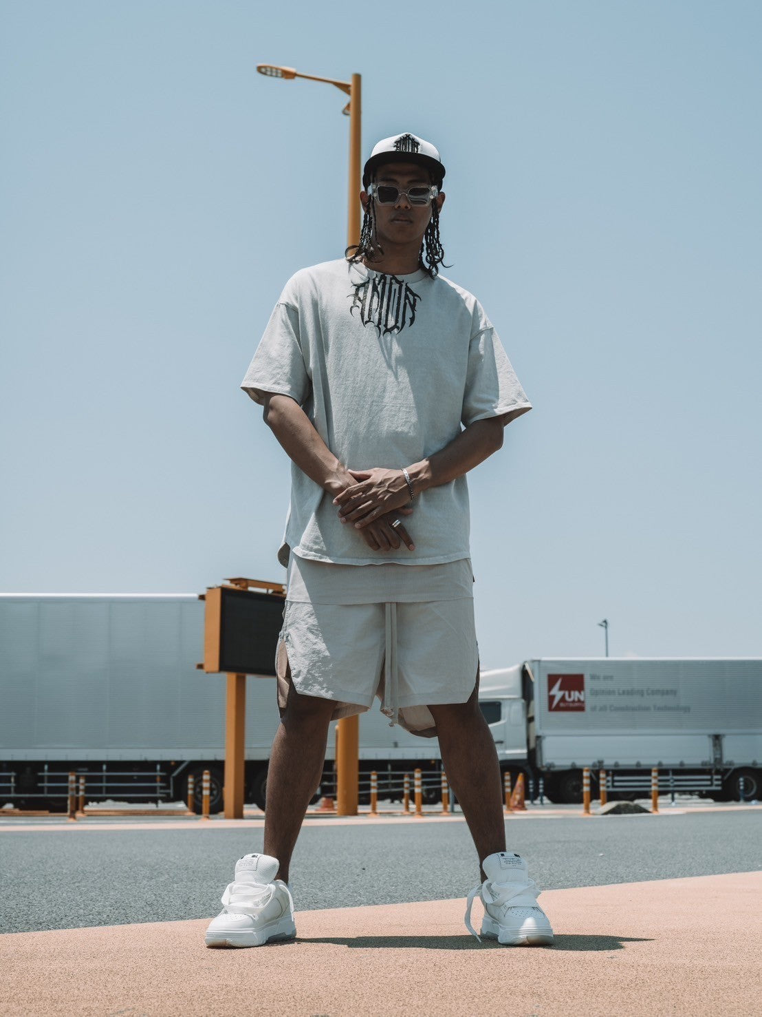 Big Slit Cargo Shorts