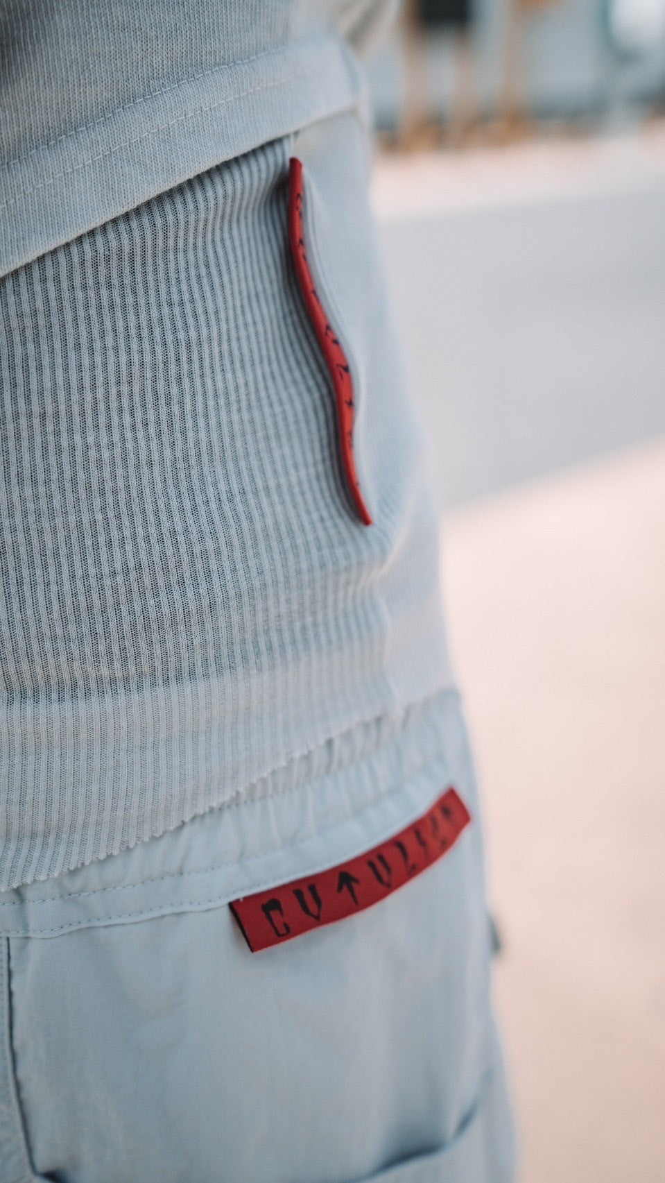 Big Slit Cargo Shorts