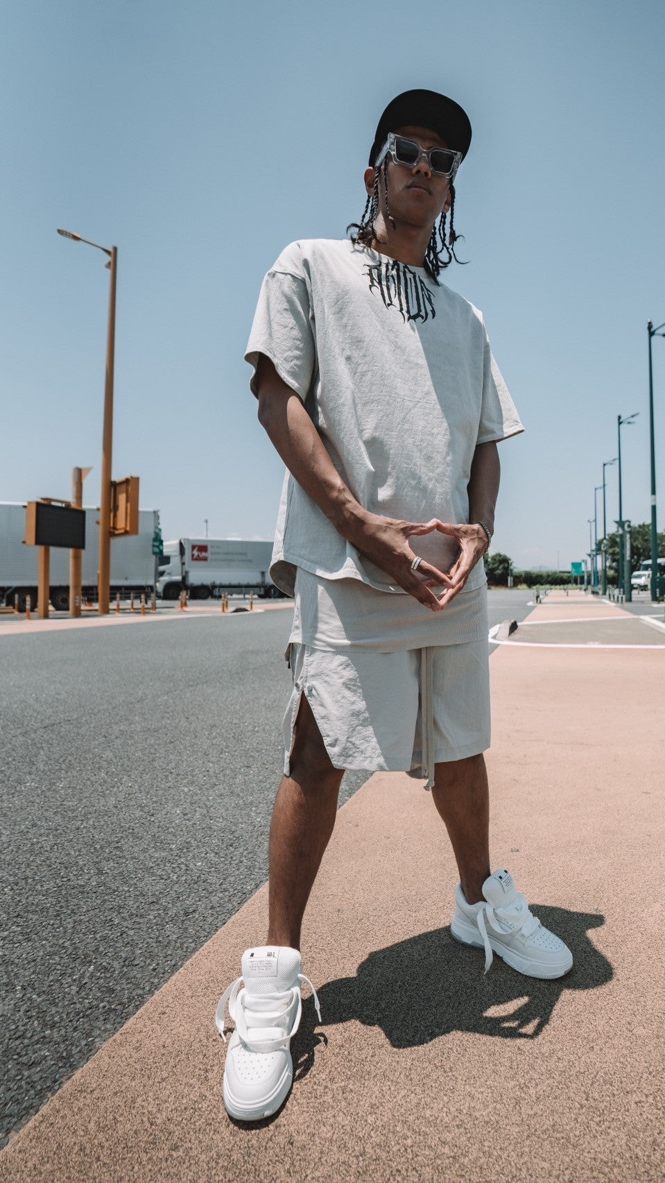 Big Slit Cargo Shorts