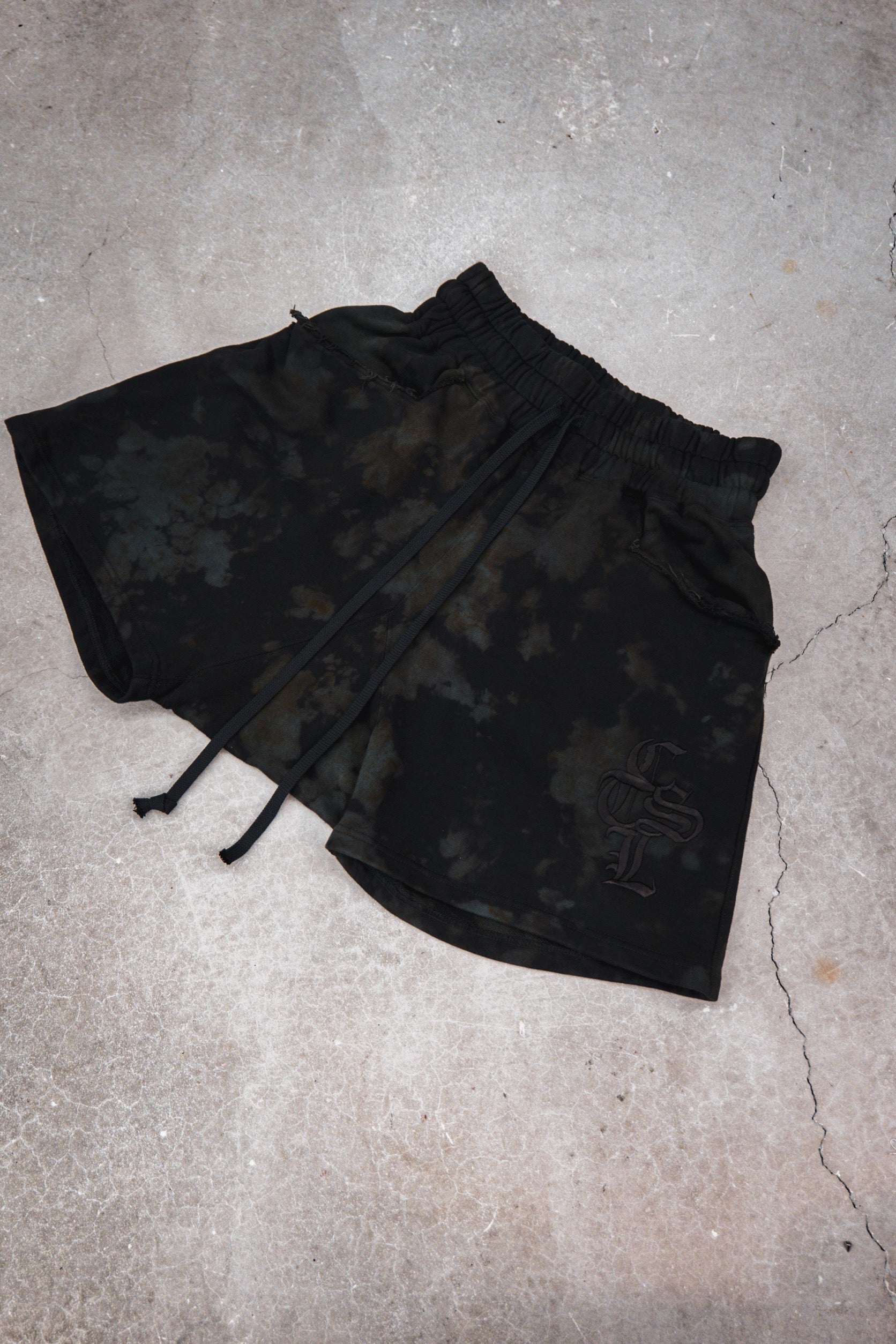 Usual Shorts Black Marble '25