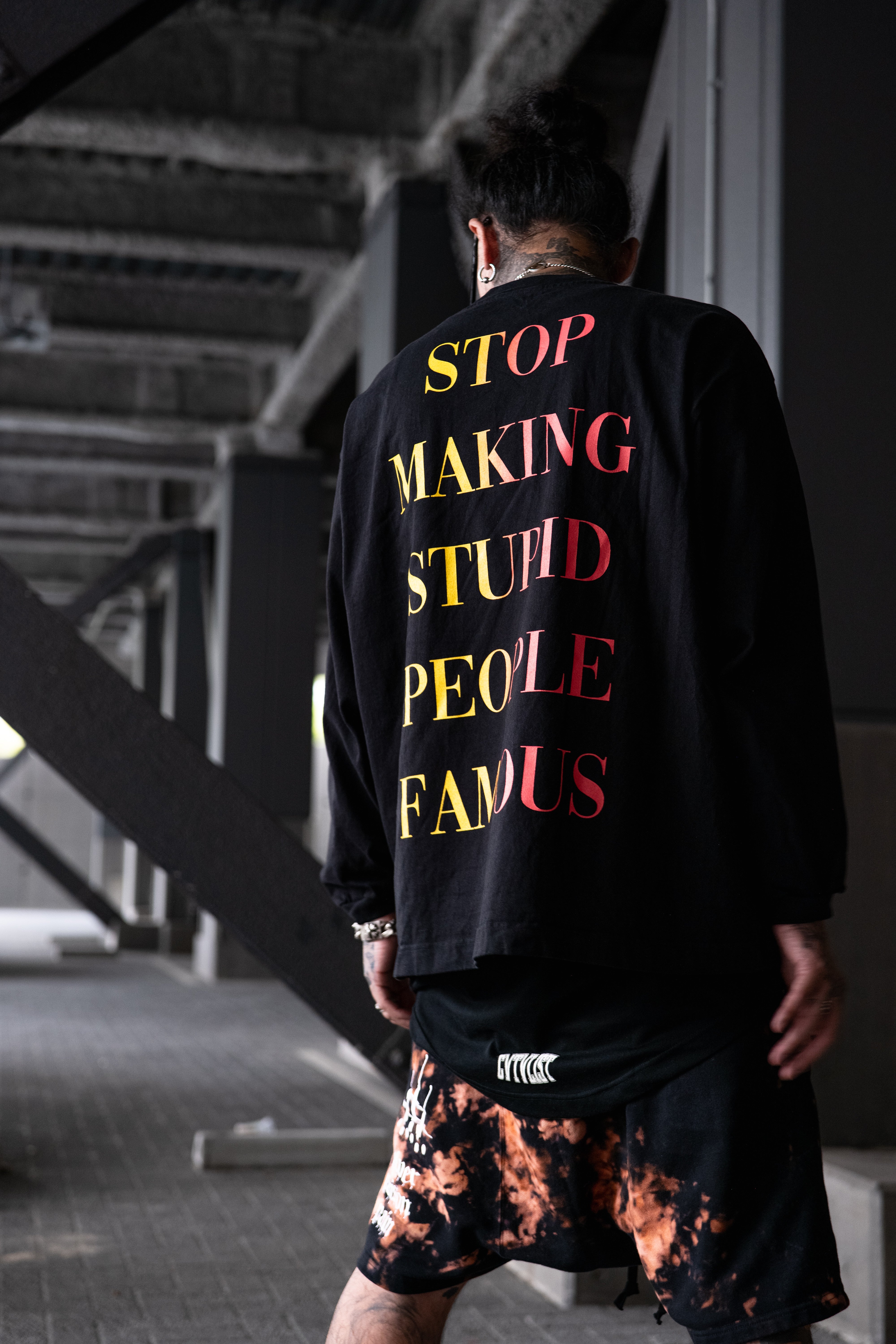 Stupid People Longsleeve Tee