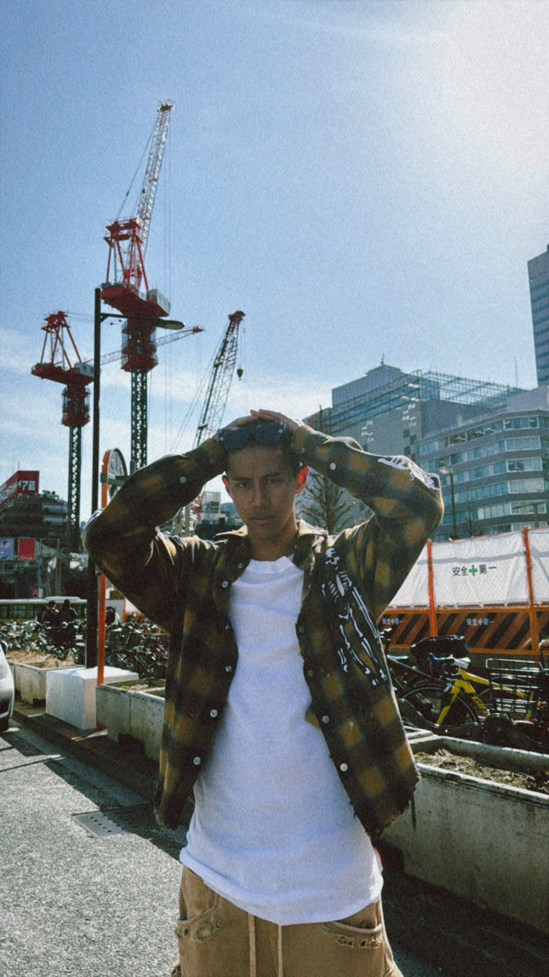 CTLS | Skull Check Shirt