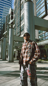 CTLS | Skull Check Shirt