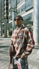 CTLS | Skull Check Shirt