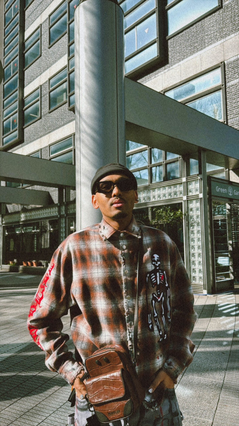 CTLS | Skull Check Shirt