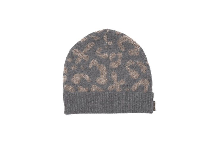 LEOPARD KNIT CAP – GRAY – 背面 (IMG_0007.JPG)