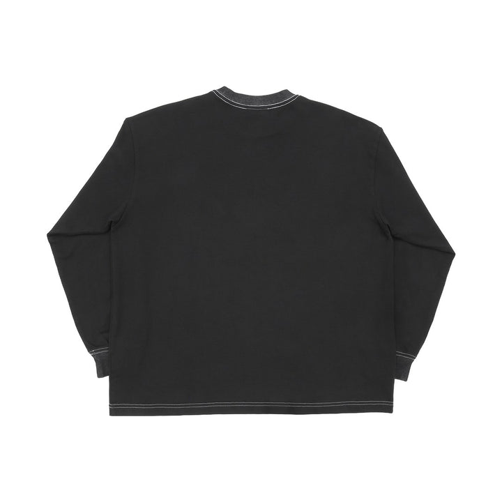 CATALIST L/S TEE 'BONE CTLS' BLACK back