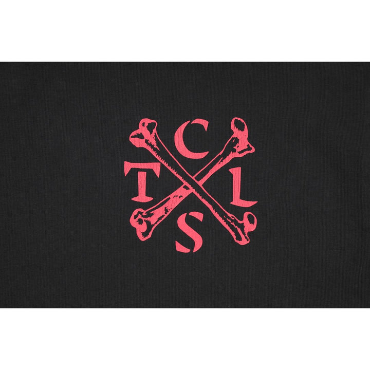 CATALIST L/S TEE 'BONE CTLS' BLACK logo detail