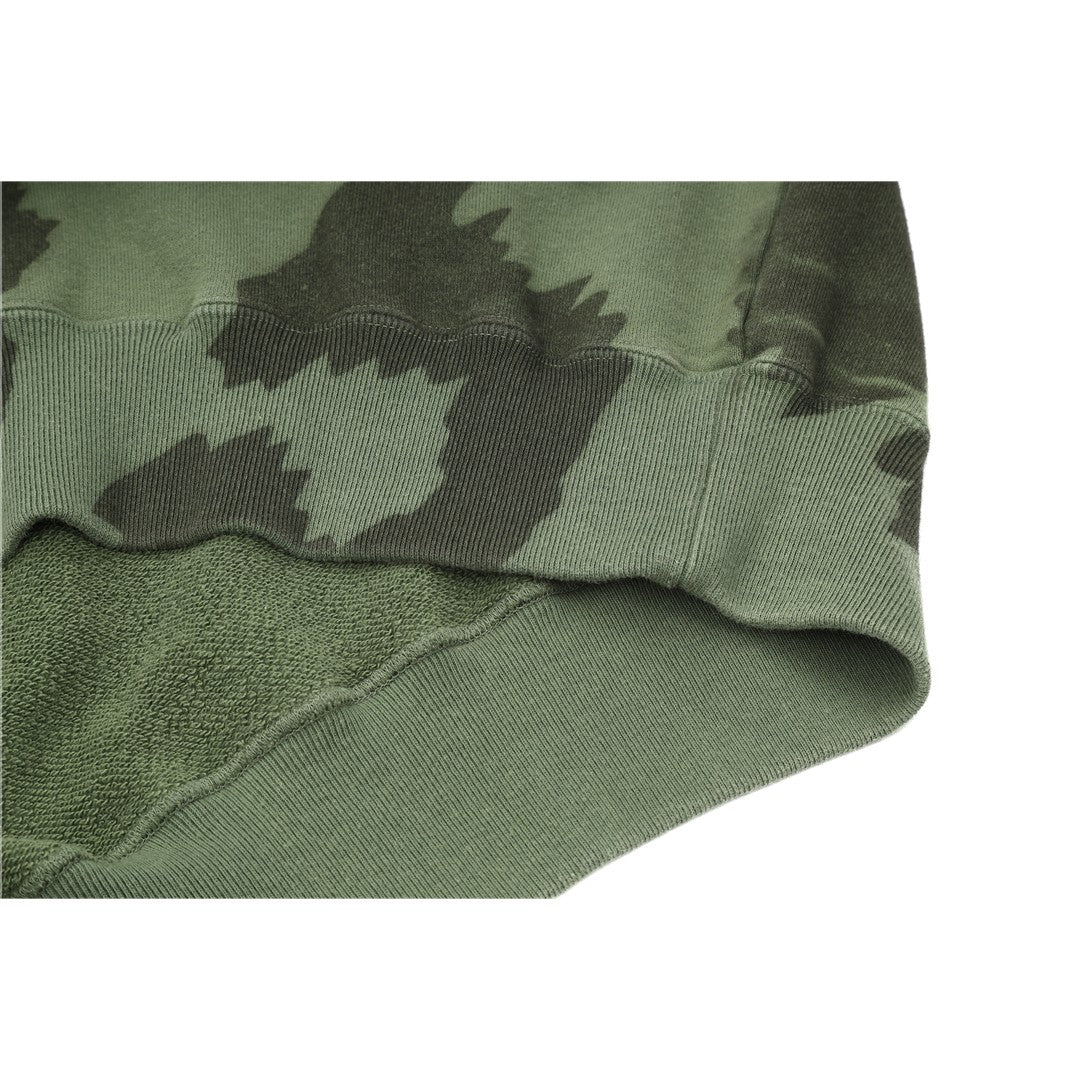 CATALIST COMMON SWEAT SHIRT 'LEOPARD' KIWI detail