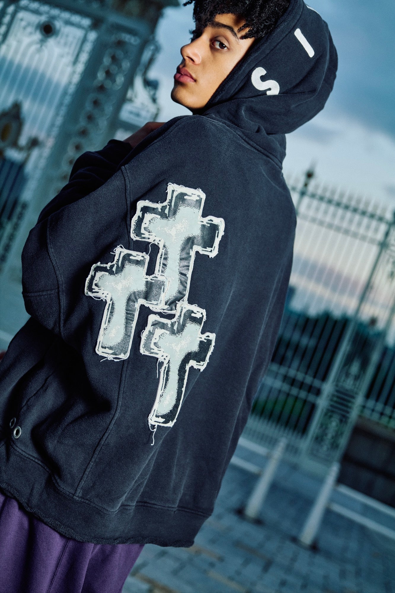 Vital Cross Patch Hoodie