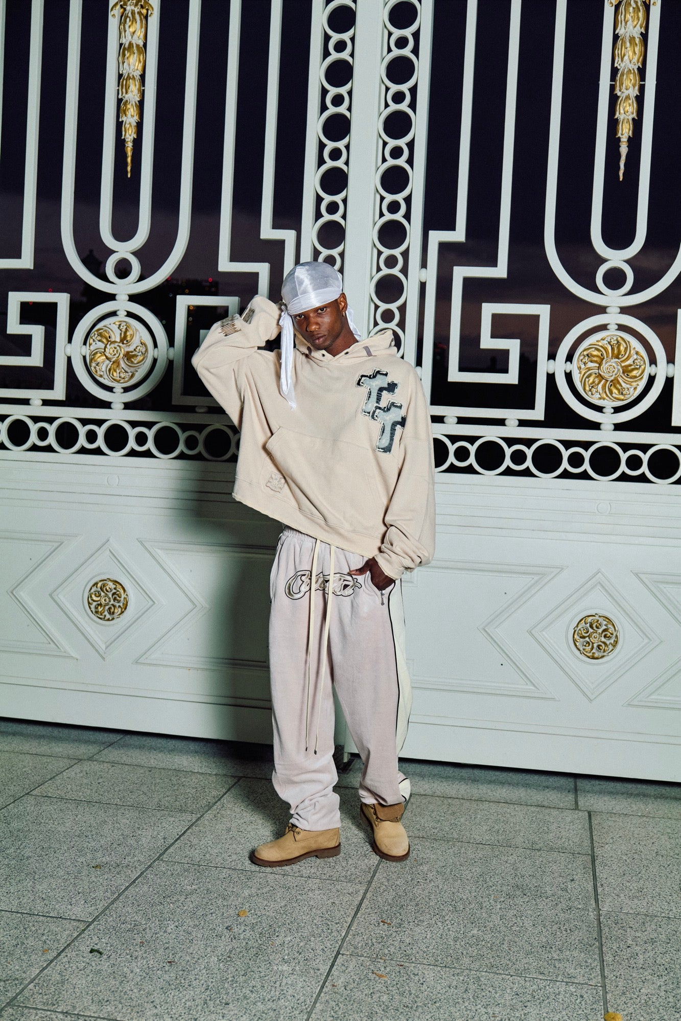 Velour Blouson Jacket