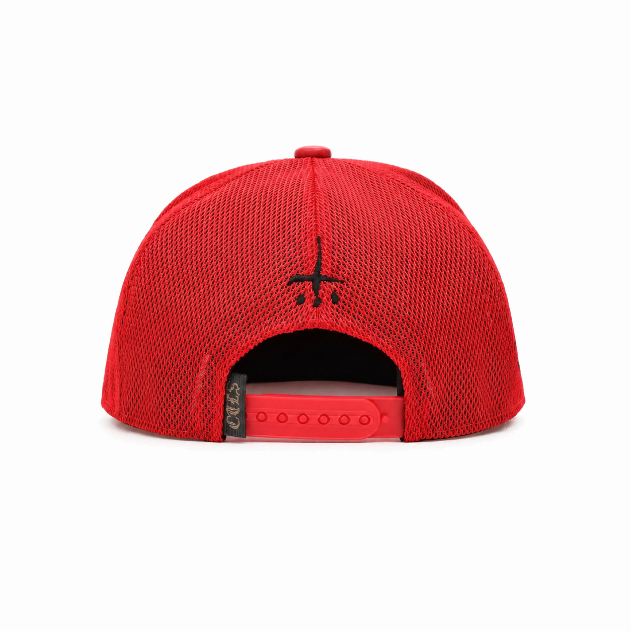 LEATHER SNAPBACK CAP "DIAMOND LOGO"