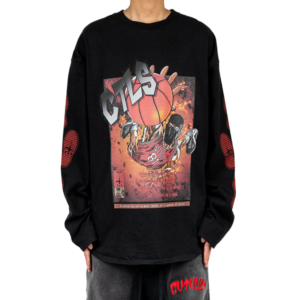 CTLS | Basket Ball Comics Longsleeve Tee