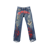 CTLS & MYne REMAKE BORO DENIM PANTS