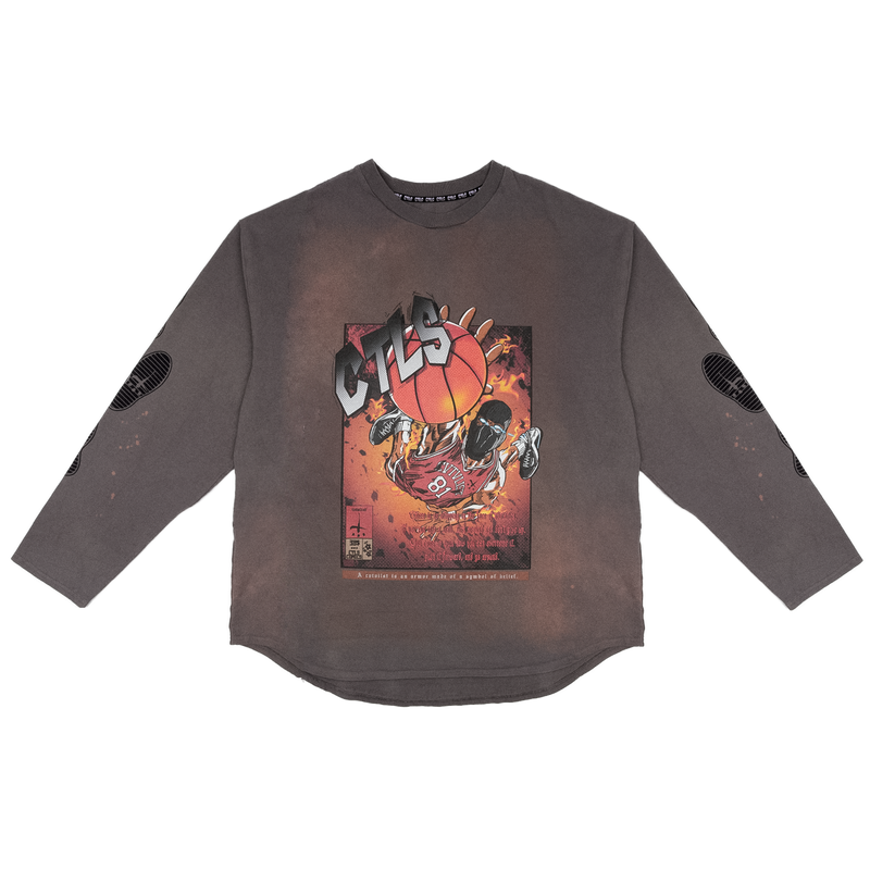 CTLS | Basket Ball Comics Longsleeve Tee