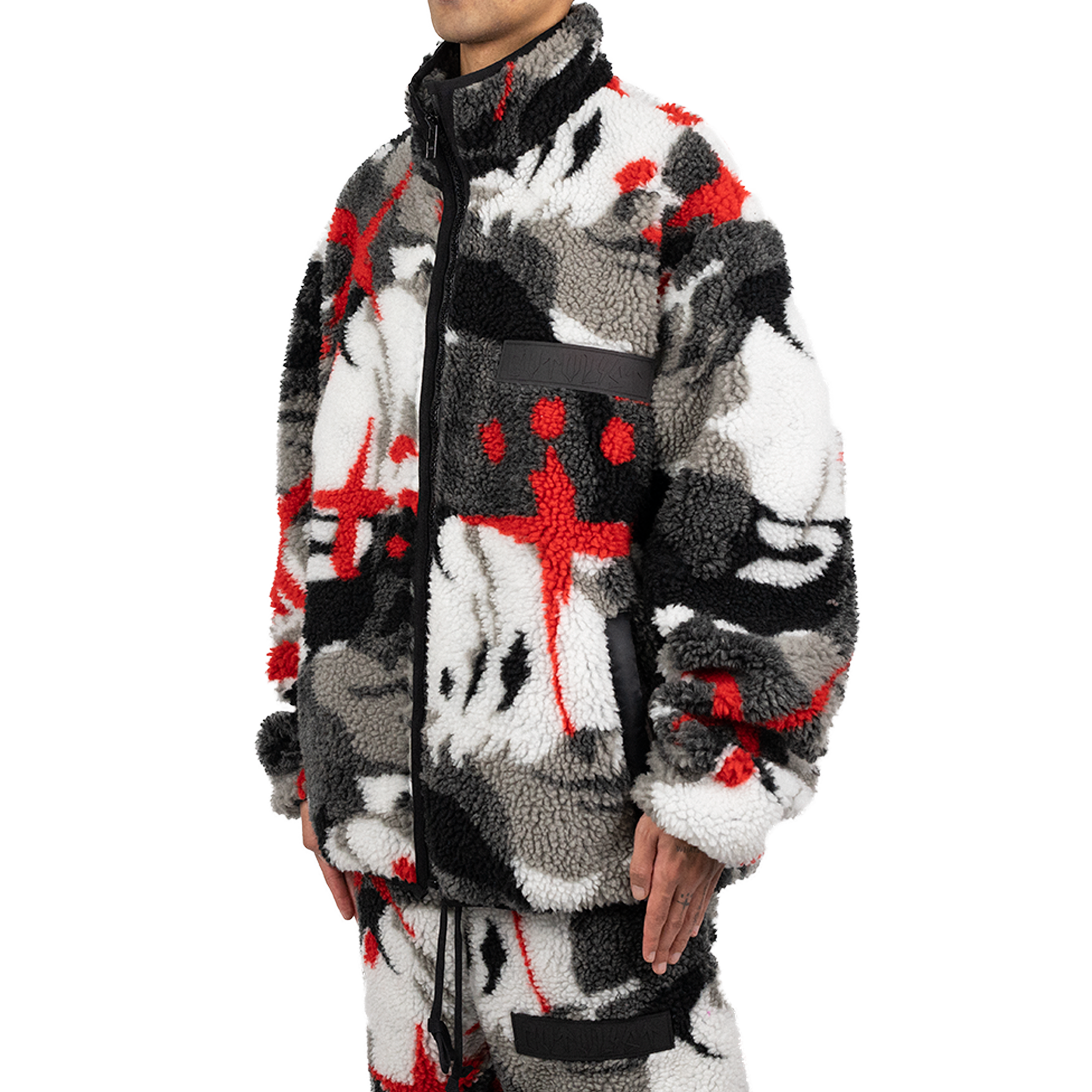 "Camo" Fleece Jacket