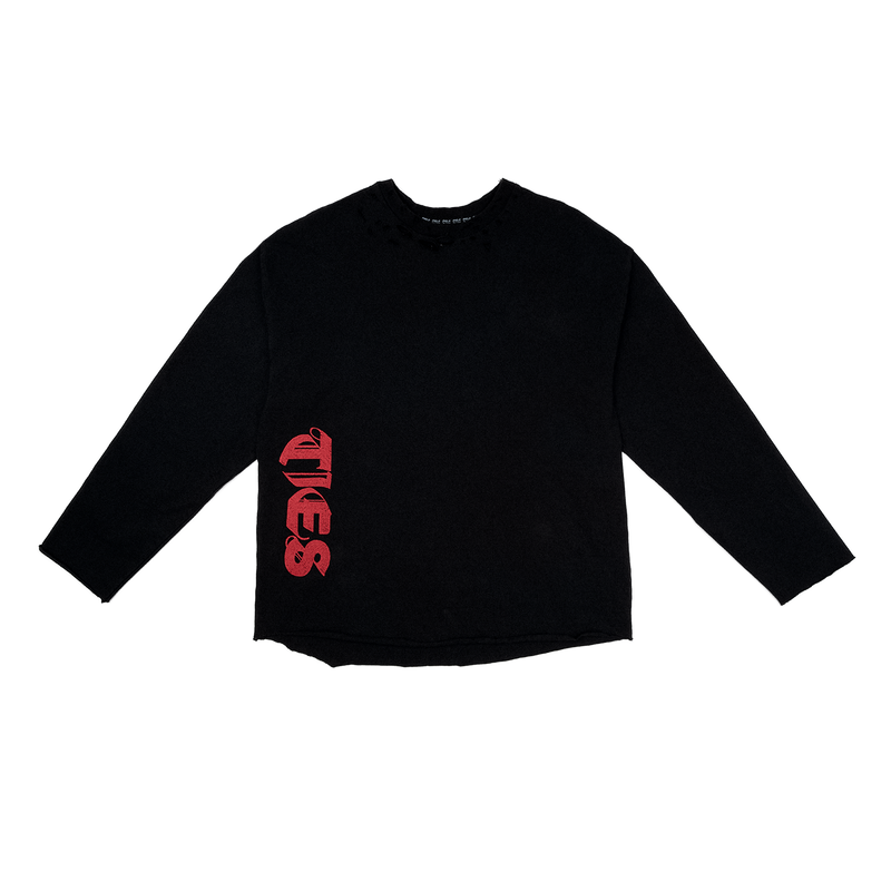 CTLS | "TIES" Destroyed Longsleeve Tee