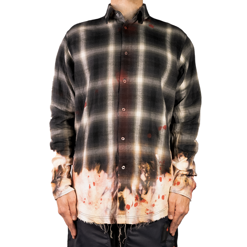 CTLS | Back Logo Check Shirt