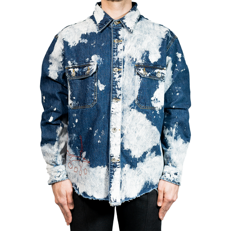 CTLS | Painted Denim Shirt