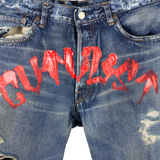 CTLS & MYne REMAKE BORO DENIM PANTS