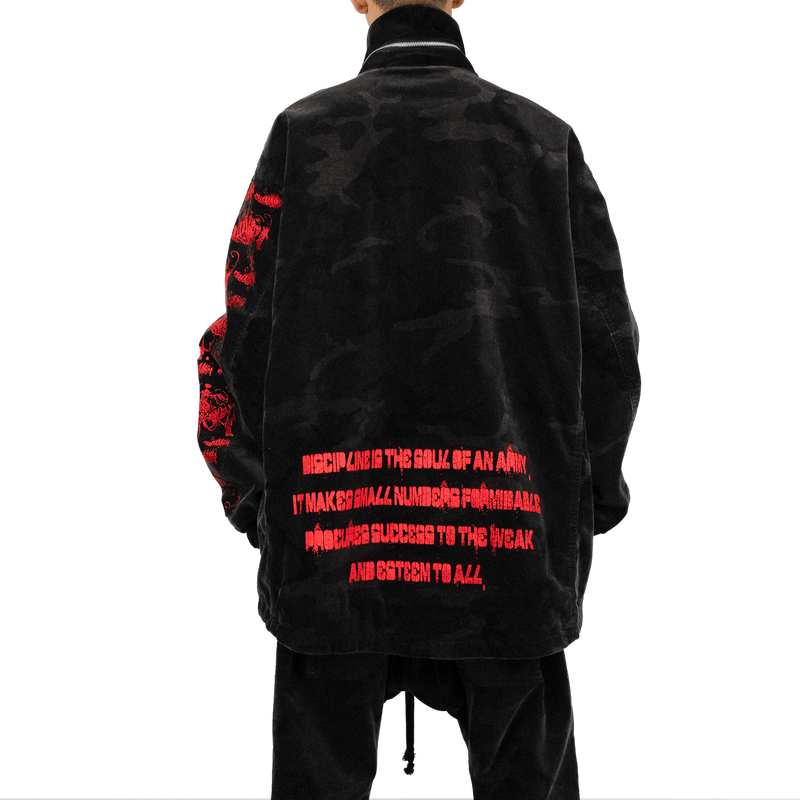 CTLS | Velour Military Jacket