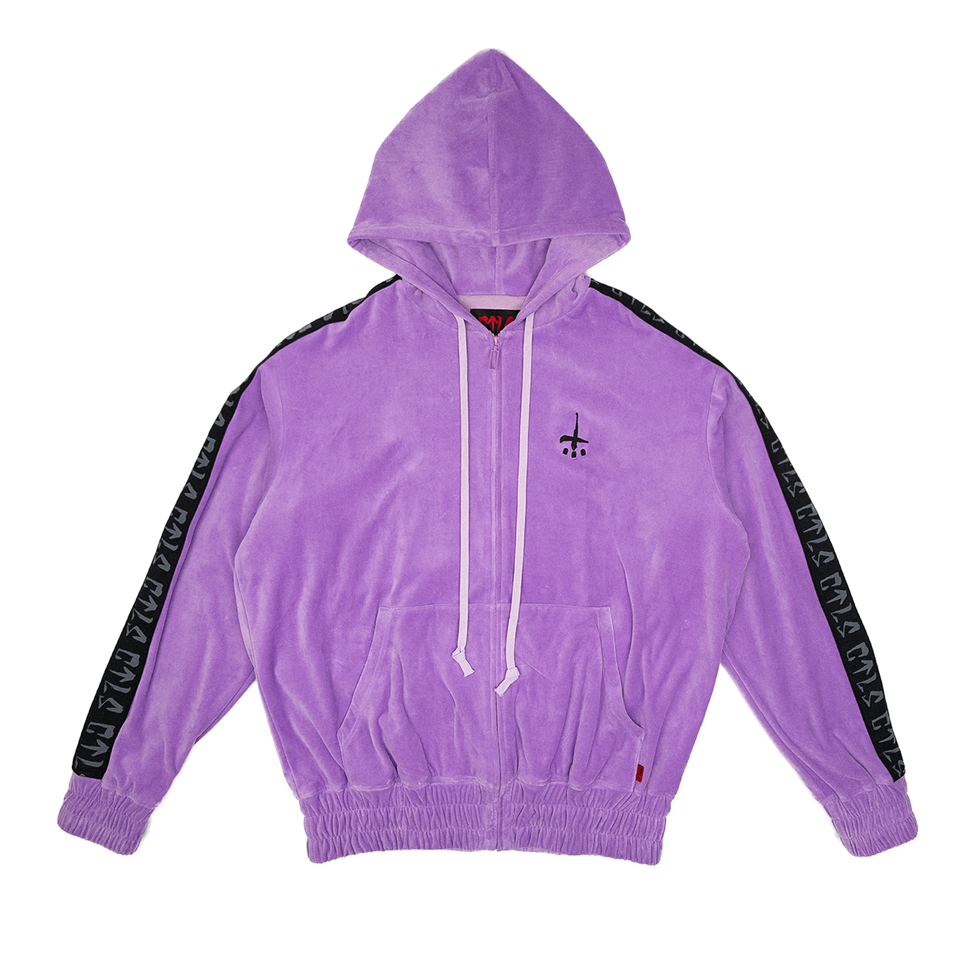 Velour Track Jacket