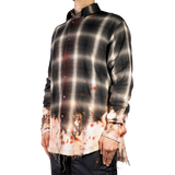 CTLS | Back Logo Check Shirt