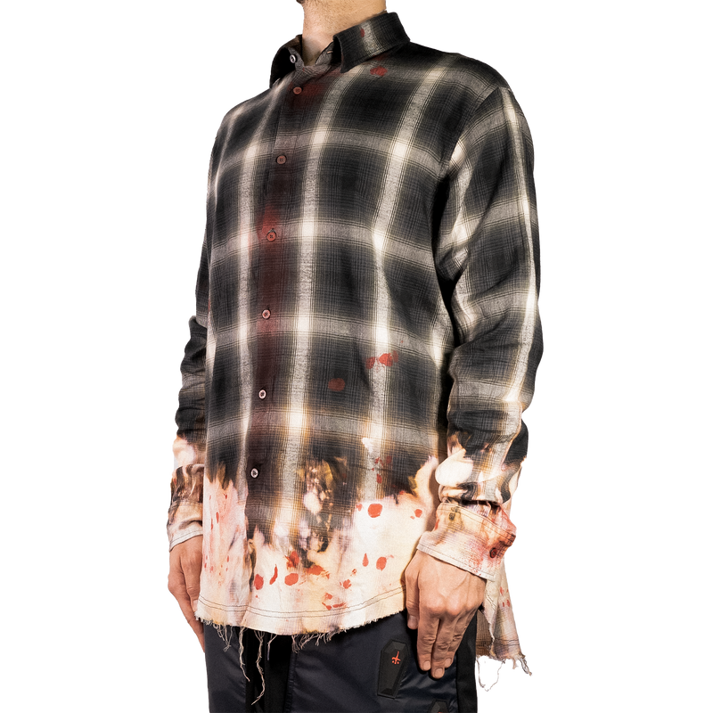 CTLS | Back Logo Check Shirt