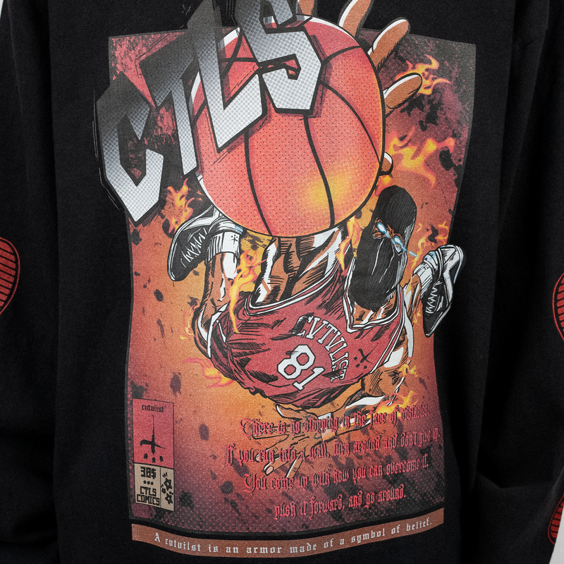 CTLS | Basket Ball Comics Longsleeve Tee