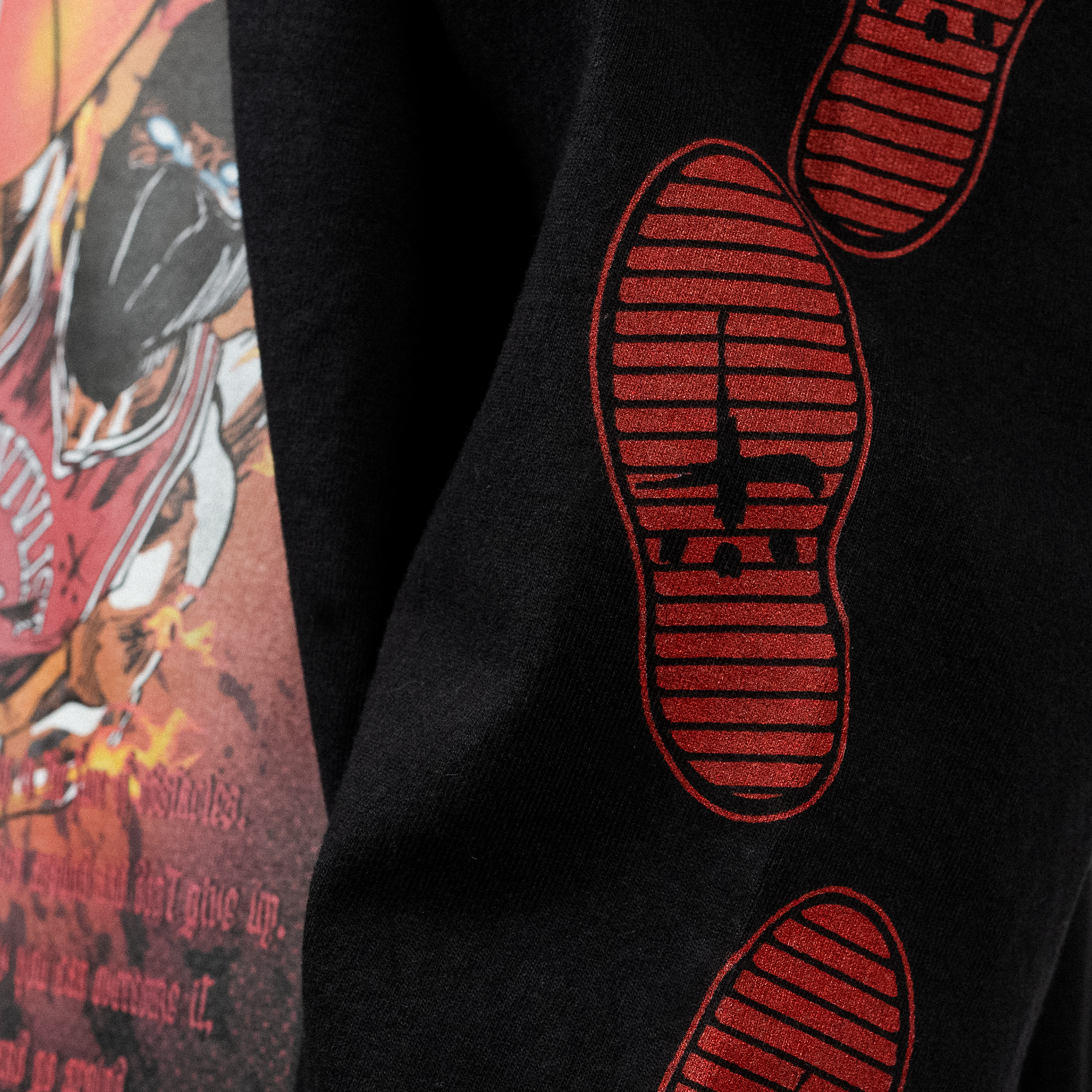 Basket Ball Comics Longsleeve Tee