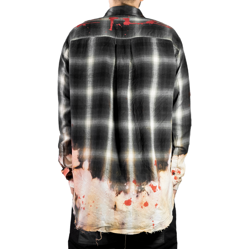 CTLS | Back Logo Check Shirt