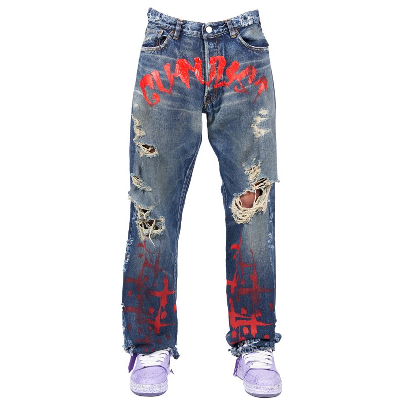 CTLS & MYne REMAKE BORO DENIM PANTS