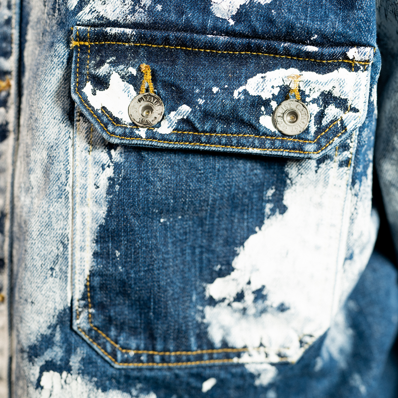 CTLS | Painted Denim Shirt