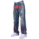 CTLS & MYne REMAKE BORO DENIM PANTS