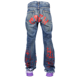 CTLS & MYne REMAKE BORO DENIM PANTS