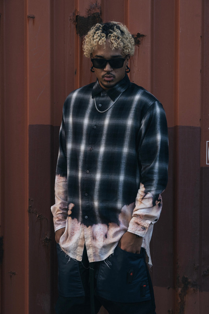 CTLS | Back Logo Check Shirt