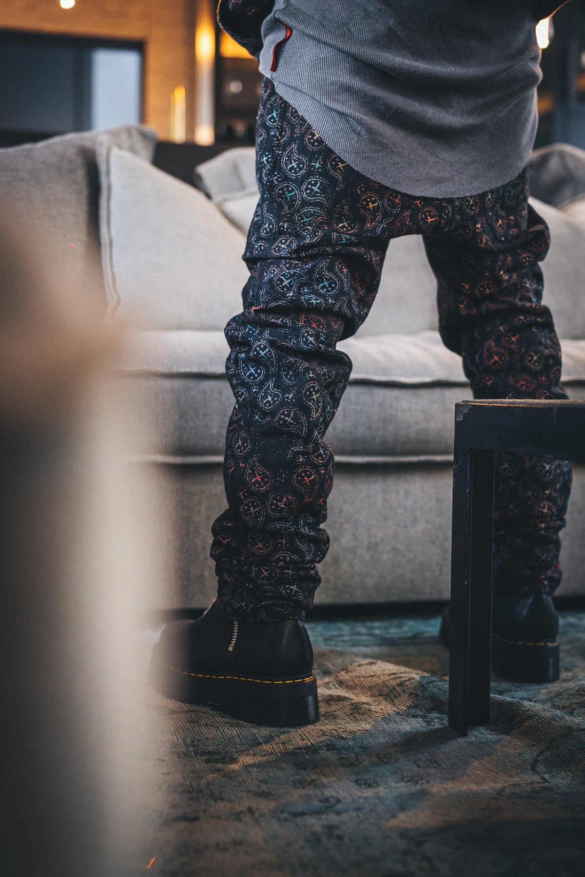 Jacquard Pants