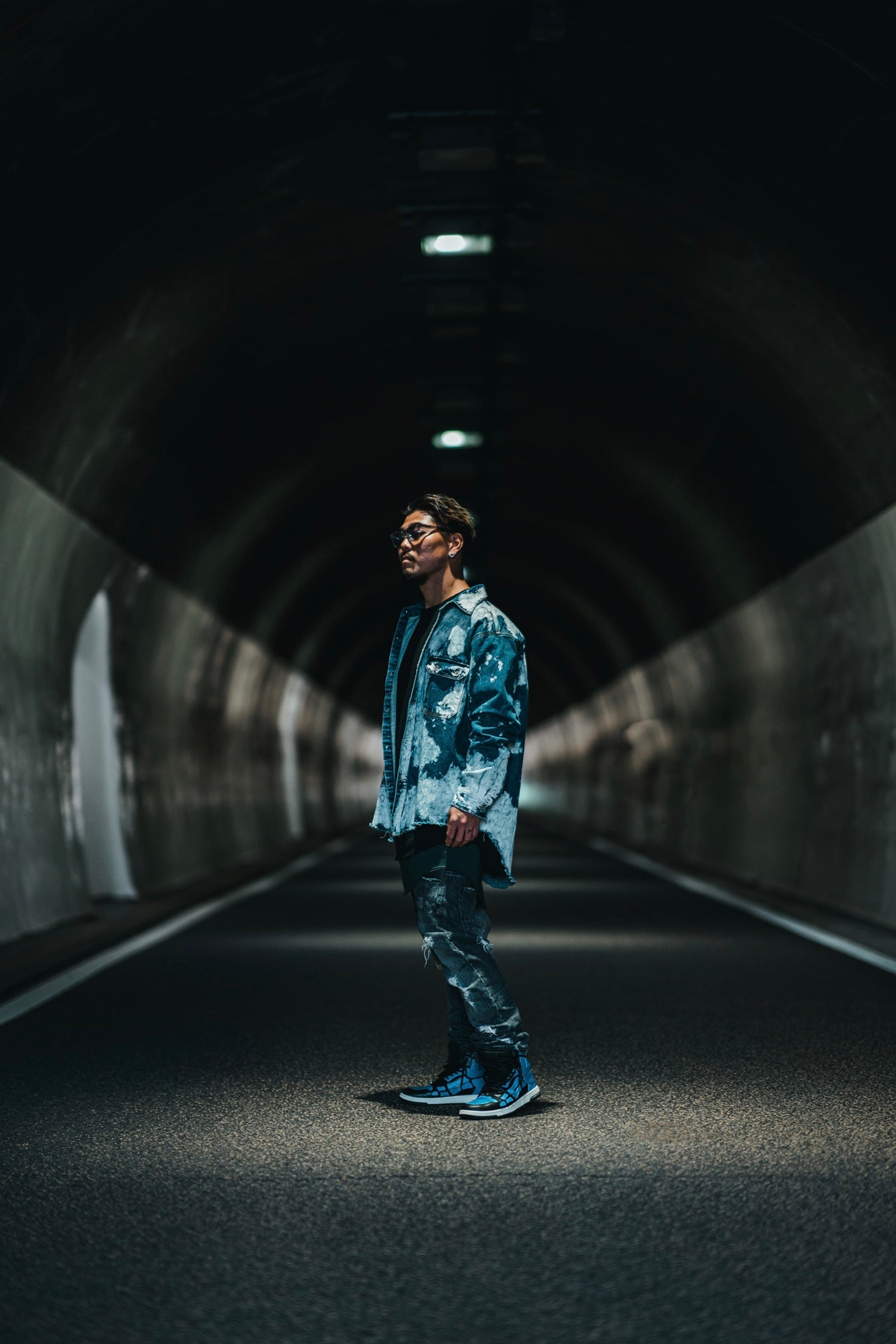 Painted Denim Shirt