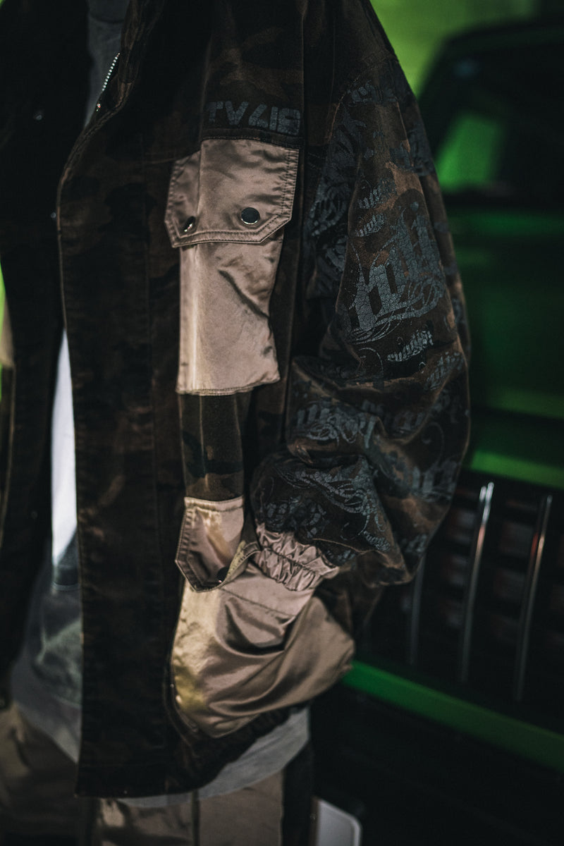 CTLS | Velour Military Jacket