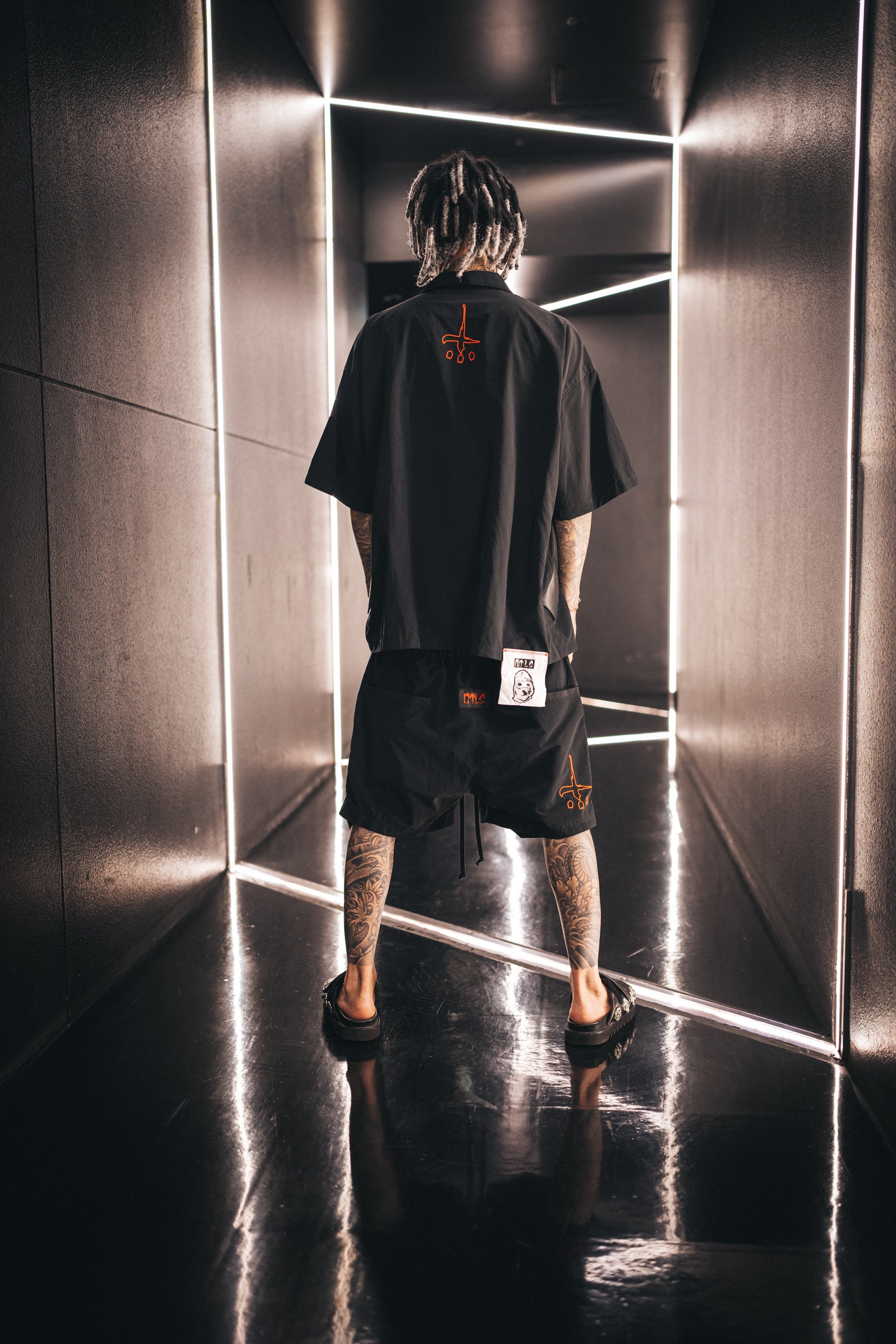 Vegan Leather Pocket Shirt